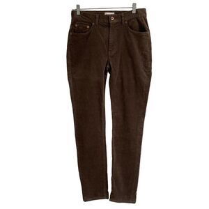 Taylor Stitch Slim All Day Pants Mens 28 & 36 espresso cord brown thin wale NEW